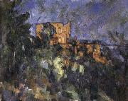 Paul Cezanne Black Castle painting